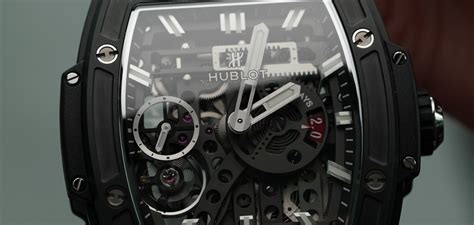 hublot movements|The history of the Hublot MECA.